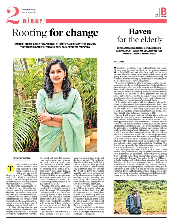 Rooting for change: a holistic approach to keeping children in education